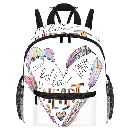 Sac à dos maternelle licorne et sirène pour fille - Cartable enfant multicolore 25x10x30 cm