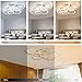 SJV Modern Ceiling Lights- Dimmable LED Ceiling Lamps 31.4