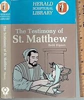 The Testimony of St. Matthew B001VGQROA Book Cover