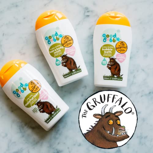 Good Bubble Gruffalo Hair & Body Wash with Prickly Pear Extract - Tear-Free and Sulphate Free Kids Body Wash for Sensitive Skin - 100ml Travel Size (Pack of 2) - Image 2