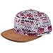 Blackskies Quetzalcoatl Snapback Cap | Damen Herren Baseball Mütze Kappe Basecap Bunt Suede Azteken Native