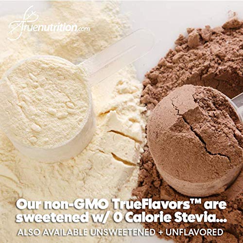 True Nutrition Whey Protein Isolate Microfiltrated - 100% Whey Protein Powder - 27G Protein Per Serving - Mixes Easily And Tastes Great - Third Party Tested (Unflavored/Unsweetened, 5Lb) #TOP4