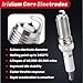Iridium Spark Plugs Compatible with Chevy Cobalt Malibu Colorado HHR, Saturn Aura Ion Sky Vue, Pontiac G5 G6, Isuzu i-280 i-290, GMC Canyon 2007 2008 2009 2010 2011 2012, Replaces 91418, ILTR5E11