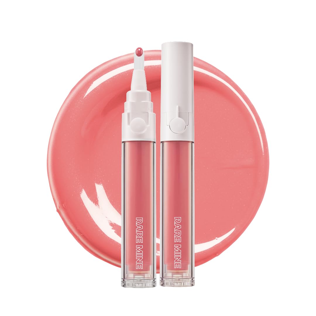 Water Blur Lip Stain Tint - Long Lasting Lip Velvet | Clicker Pen Type | Pure Silicone Tip | Airless Fresh-Lock | Smudge-Proof | Lightweight Finish | 5ml | Made in Korea (05 Spice)