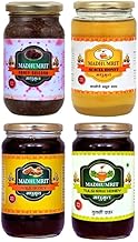 MADHUMRIT Gulkand, Acacia, Wild Forest, Tulsi Honey Combo Pack- 500g | Raw & Unprocessed | Rich In Vitamins & Minerals | No Added Sugar & Adulteration | Useful For Immune Support For Adults & Kids