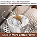 Upgrade 2 Pack Espresso Frozen Ball for Espresso Coffee, Stainless Steel Espresso Chilling Ball Espresso Cooler Espresso Machine Accessories