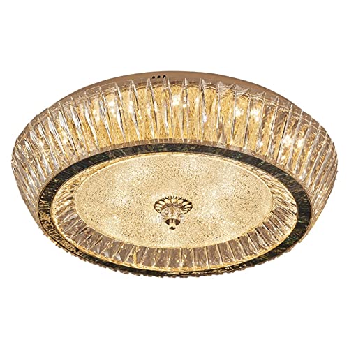 WAOCEO LED Lámpara de Techo Lámpara de techo de cristal dormitorio principal lámpara cálida led protección ocular dormitorio estudio restaurante lámparas de techo Plafon De Techo (Size : 47cm)