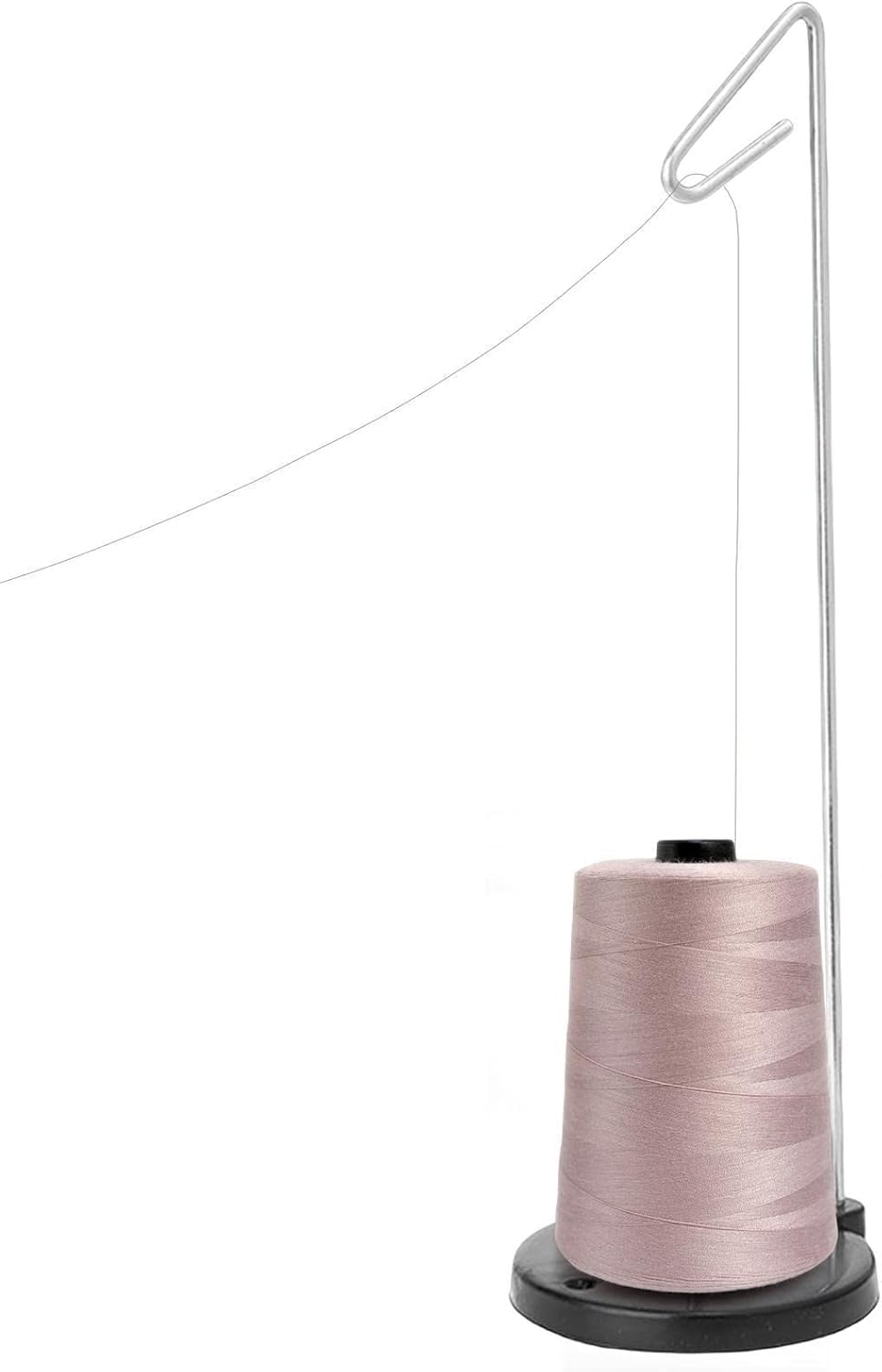 Porta bobina di filo da cucito con base, 13,5 cm, porta bobina singolo per overlocker, ricamo, trapuntatura, accessori per macchine da cucire