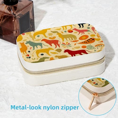 Boîte à bijoux pour filles et femmes cadeau idéal avec de multiples compartiments utiles