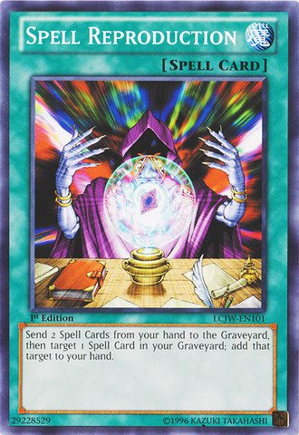 YU-GI-OH! - Spell Reproduction (LCJW-EN101) - Legendary Collection 4: Joey's World - 1st Edition