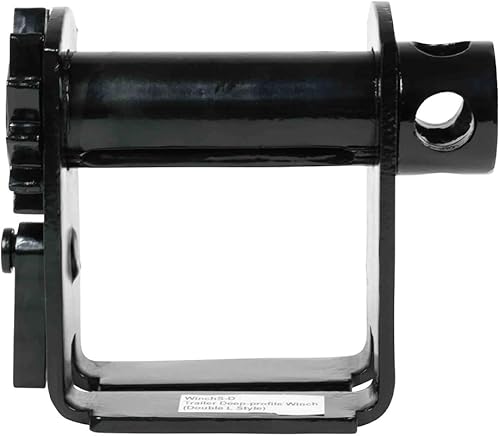 Vista 52 de Mytee Products (4 unidades) Double L Slider Solid Zinc recubierto de cabrestante WLL 5500 libras