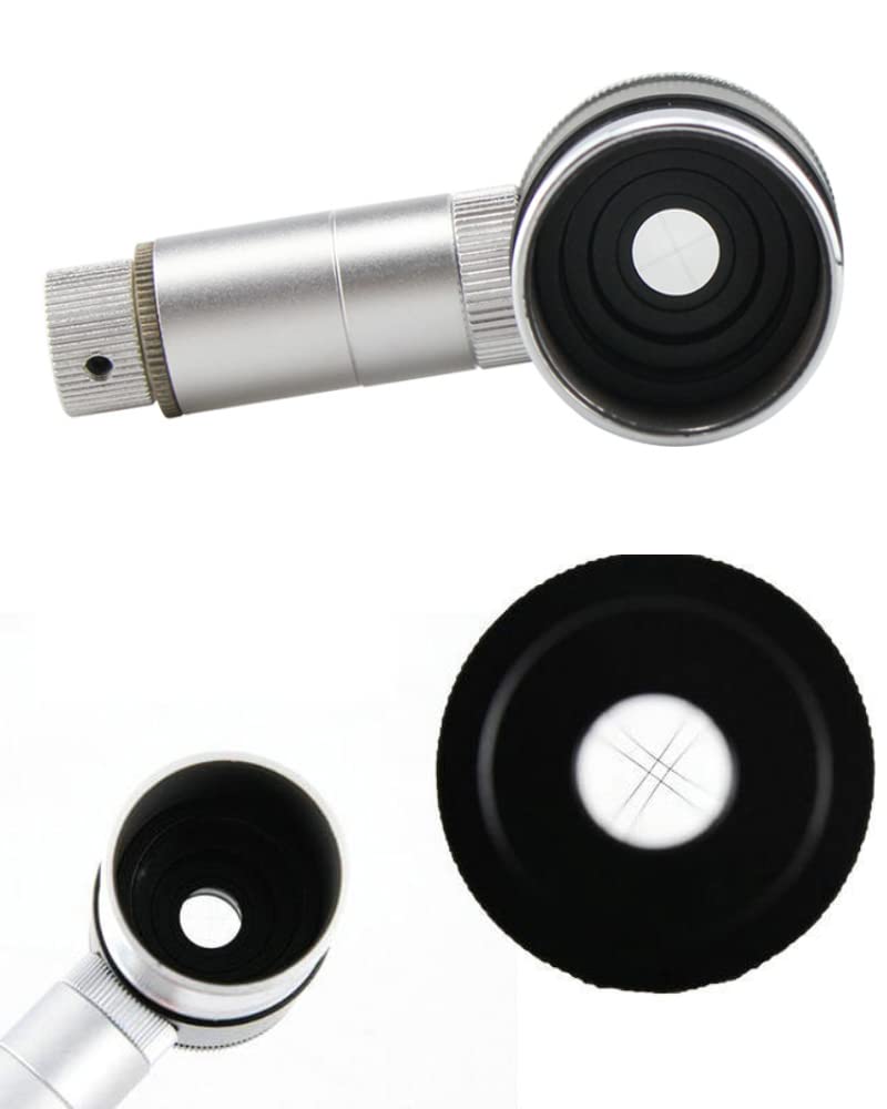 Ocular de retícula de retícula de 1.25 pulgadas de 12.5 mm, accesorio iluminado de 40 grados para telescopio