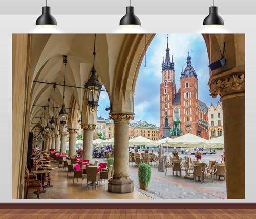 CORFOTO Krakow Market Square Backdrop for Photography