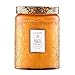 Voluspa Baltic Amber Large Embossed Glass Jar Candle, 16 Ounces
