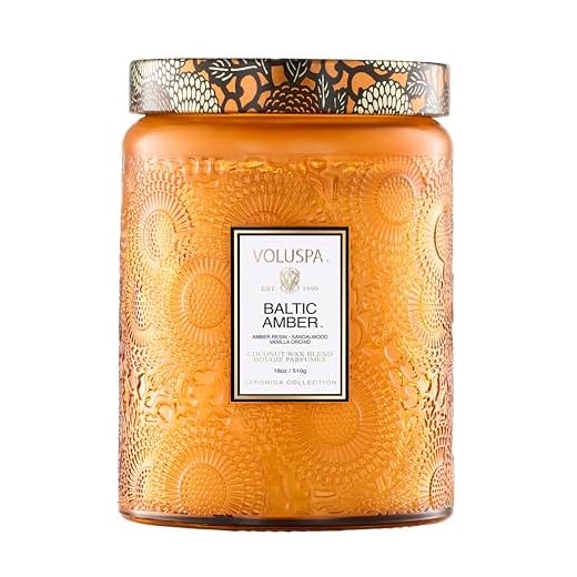 Voluspa Baltic Amber Coconut Wax Candle (18 oz)