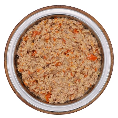 BIOPUR Bio-Hundefutter „Huhn, Reis & Karotten“ – 400 g Dose, glutenfrei & fettarm, Alleinfuttermittel in 100% Bio-Lebensmittelqualität