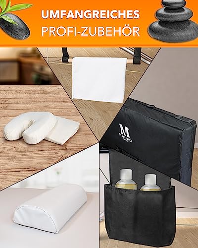 Massageliege Massunda Comfort Light, mobil und aus Aluminium