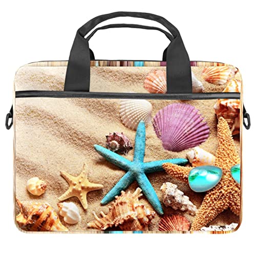 Housse sacoche ordinateur portable 13.3 antichoc et étanche à motif marin bleu