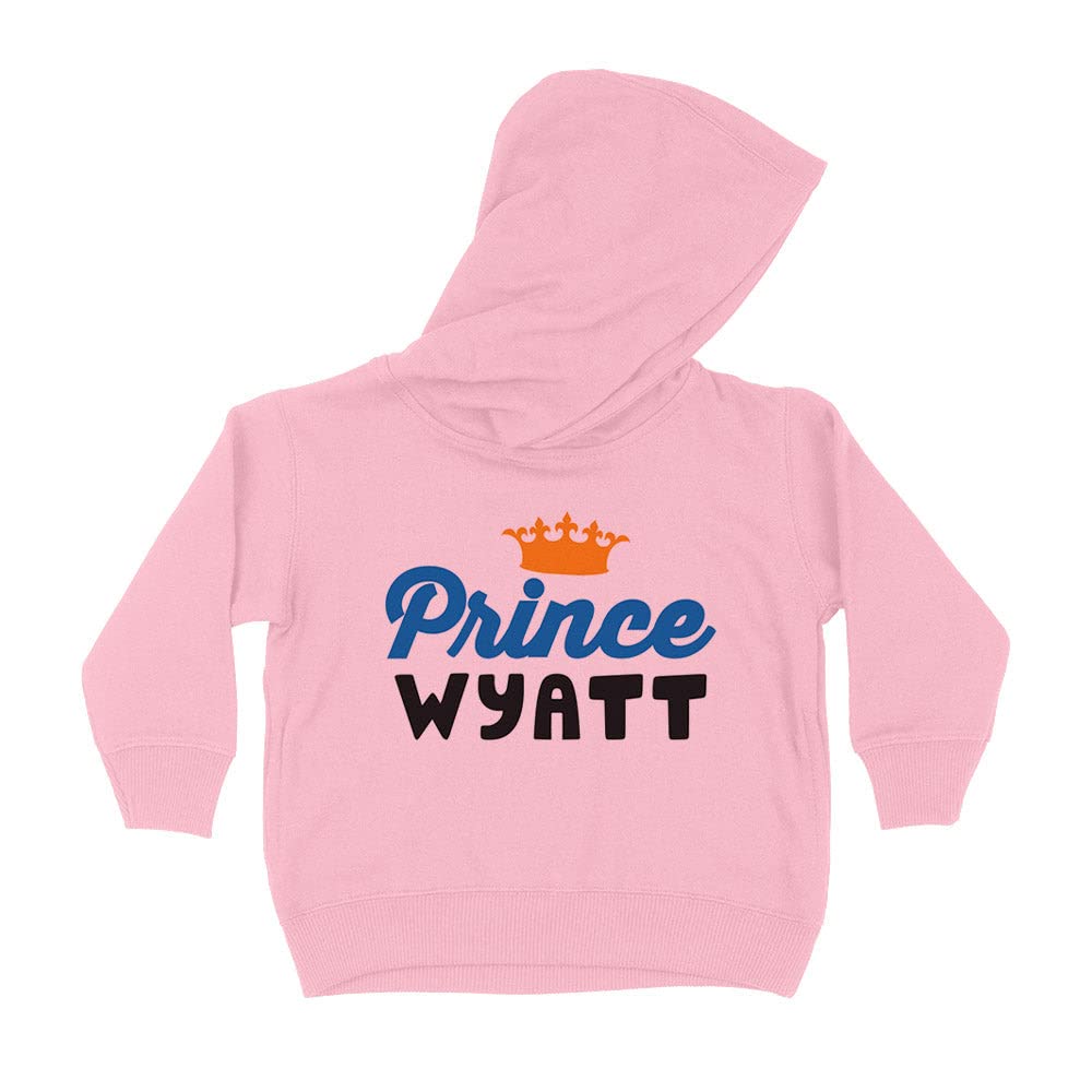 Prince Wyatt Kids Hoodie Sweatshirt Toddler 4T Light Pink