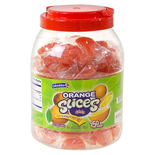 Colombina Fruit Slices, Orange, 52.9oz