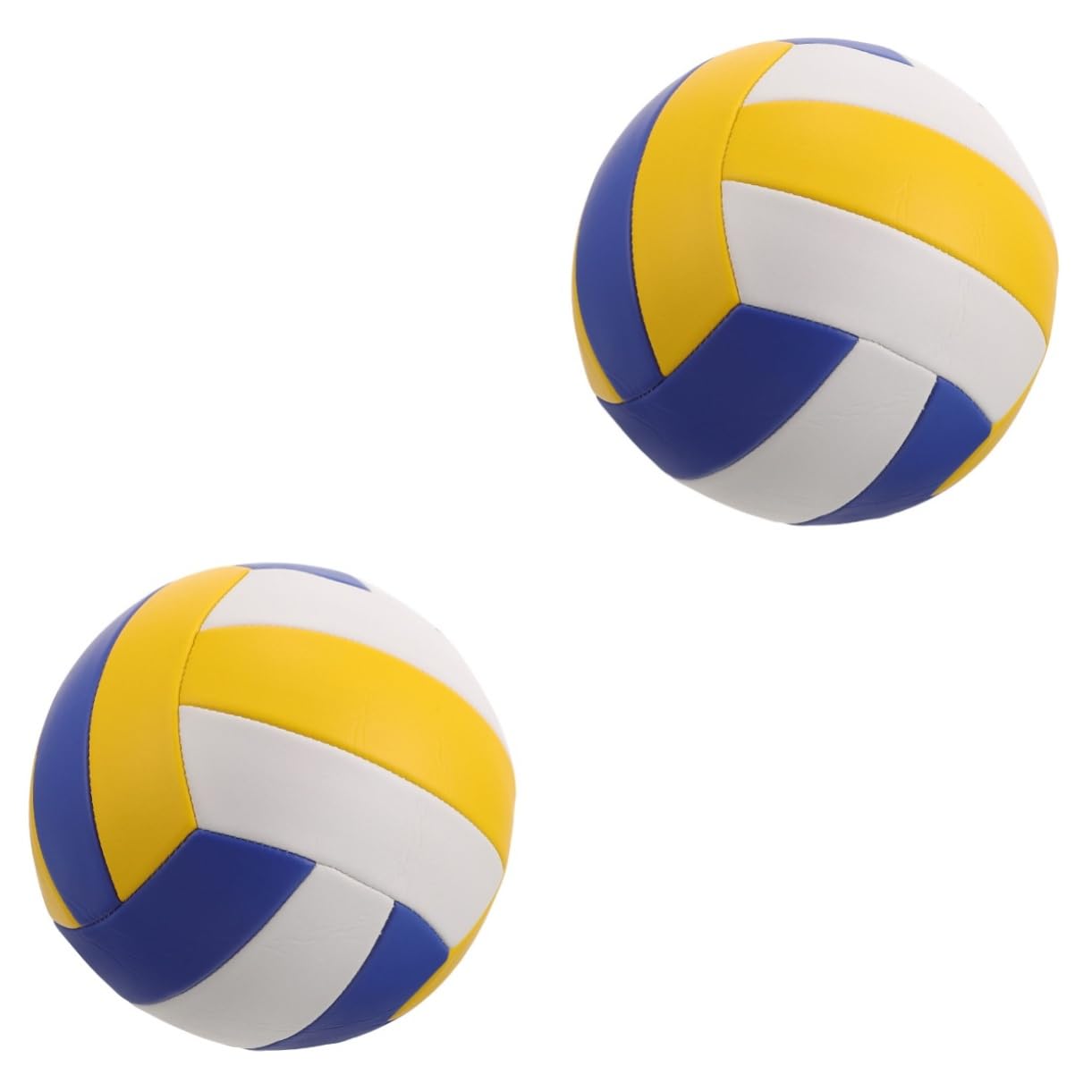 Toddmomy 2 Piezas Voleibol de Entrenamiento para Interior y Exterior Resistente y Duradero para Práctica de Voleibol Construcción de Material y Superficie para Agarre Cómodo Standard