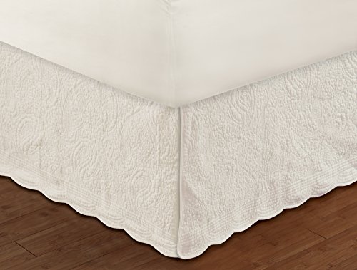 Greenland Home GL-1710GBKQ Paisley Quilted Bed Skirt thumb #1