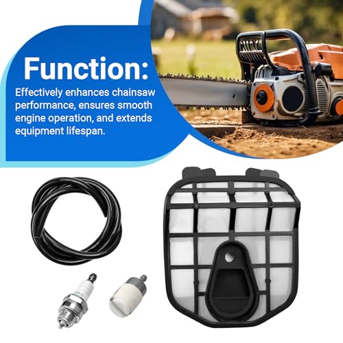 Automkt Air Filter Maintenance Fit Kit Fits Echo CS-490 CS-4910 CS-500P CS-501P Shindaiwa 491S 390SX 501SX Replaces A226001090 90174Y 2-Stroke Chainsaw - Image 3