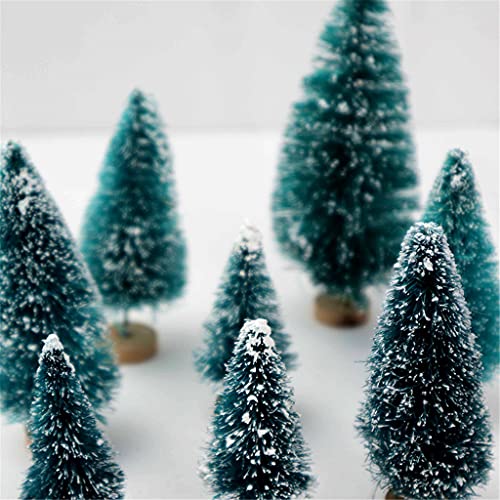 Wodmb Mini Christmas Tree Sisal Silk Cedar Ornaments Xmas Tree For Home Birthday Wedding Diy Winter Party Decoration (Color : C, Size Shows) #TOP2