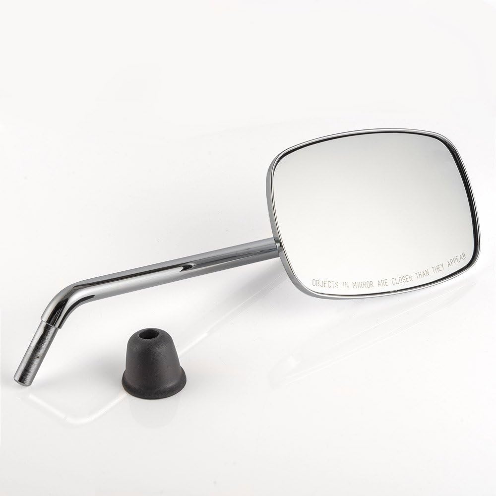 KiWAV Motorcycle OEM Replacement Mirror Street Legal E-Mark Certified FA265 compatible for PIAGGIO Vespa S 50 125 150 Right Hand x 1