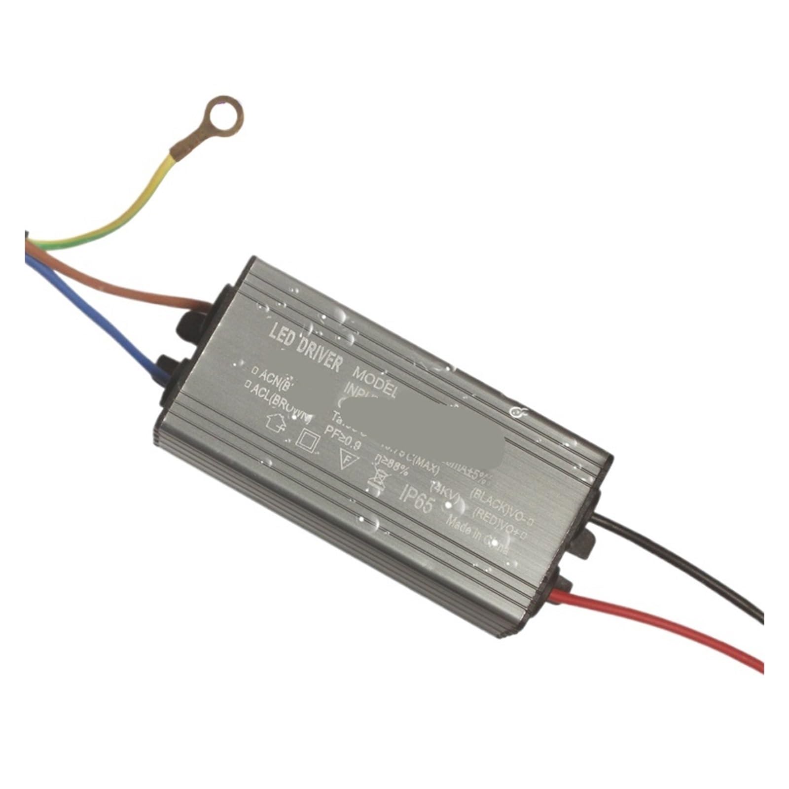 Pilote LED 50W 1500mA transformateur AC85V-265V alimentation IP65 étanche