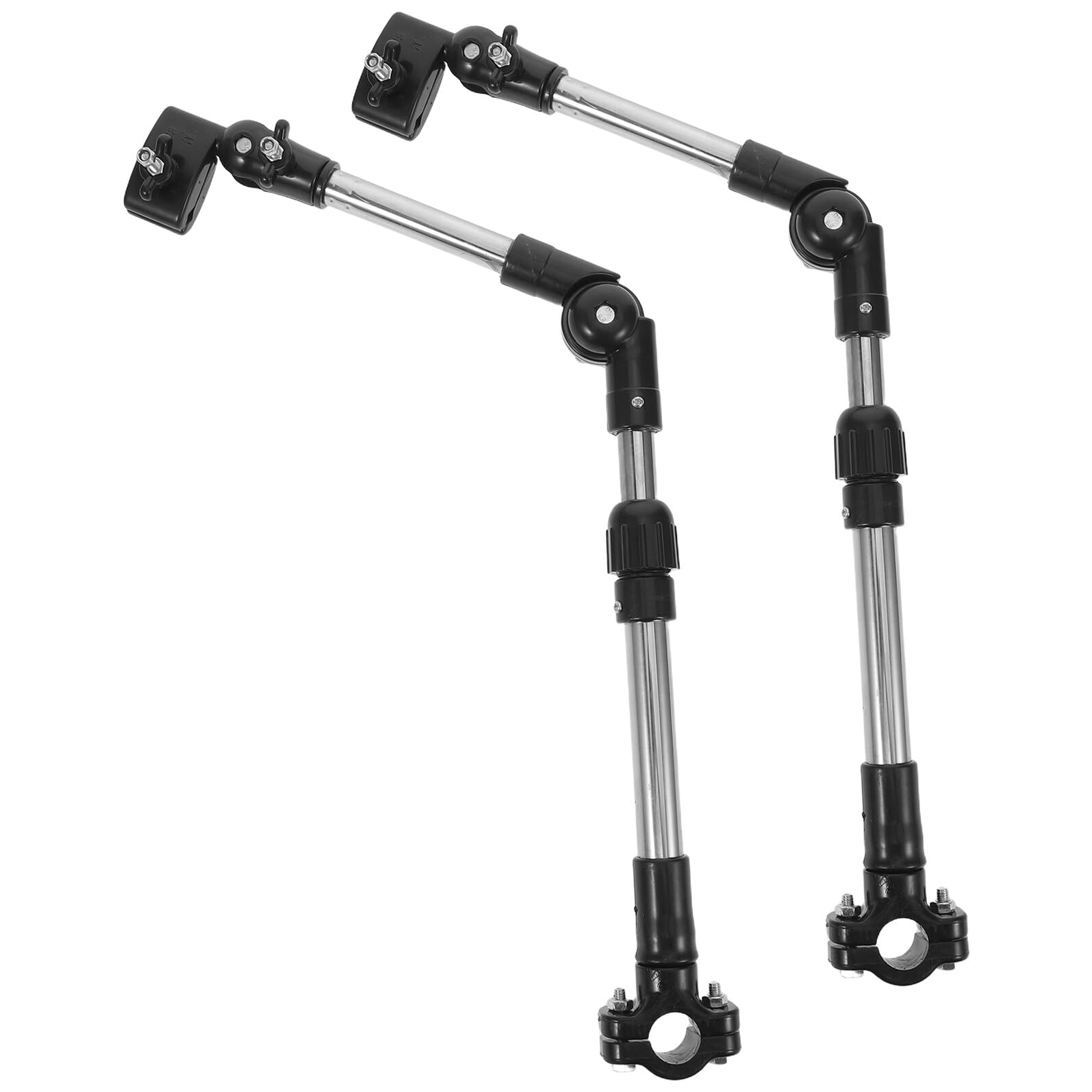 Support parapluie vélo pliable réglable inoxydable universel - 8