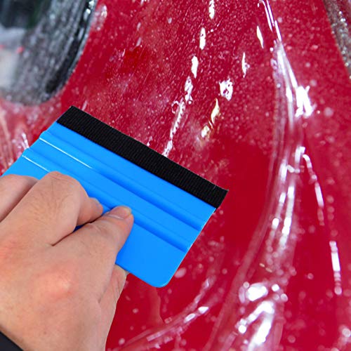 Kit de ferramentas para embrulhar o carro com 8 peças de feltro para rodo de feltro para aplicação d