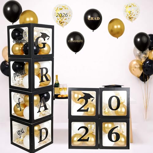 Save 41% on 2026 Graduation Party Decorations Balloon Boxes Kit