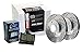 Stoptech 977.34076R Sport Axle Pack, Slotted, Rear