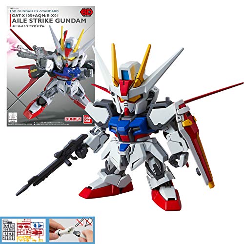 GUNPLA BANDAI SD Gundam EX-Standard alas Strike Gundam Mod Le de plástico MK57598