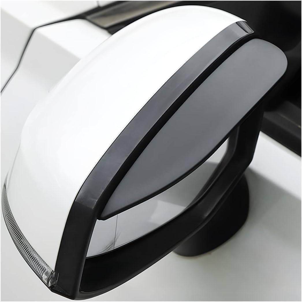 HONEHOY 2 Pcs Car Wing Mirror Rain Eyebrow Cover, for Jeep Cherokee XJ 1997-2001 Side Wing Mirror Anti-rain and snow interference Protective Accessories