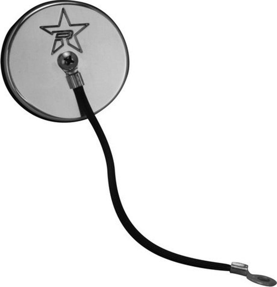 RBP 6550-RX Polished Aluminum RX Fuel Nozzle Dust Cap, Fuel Tank
