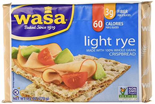 Wasa Crispbread - Light Rye, 9.5oz, 2 Pack