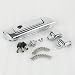 XMT-MOTO Chrome Tour pack Pack Trunk Latches W/Key For Harley Touring Models FLT, FLHT, FLHTCU, FLHRC, Road King, Road Glide, Street Glide, Electra Glide, Ultra-Classic 2014 2015 2016 2017 2018