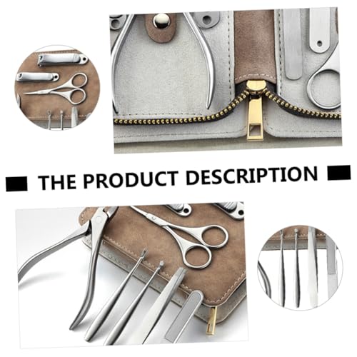 Kit de coupe-ongles complet taille standard avec étui de rangement