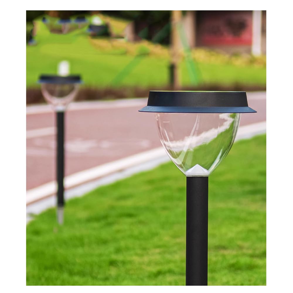 Lampada Solare da Giardino contemporanea, Impermeabile, per Ville, Giardini, Cortili, quartieri residenziali (Stile 33 H70CM, 1 Pezzo)