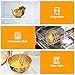YEJZXY Mixing Bowls Set, 5PCS Stainless Steel Hammered Gold Mixing Bowls Nesting Design Kitchen Bowls, 4.9/4.2/3.2/2.1/1.6QT for Mixing & Serving