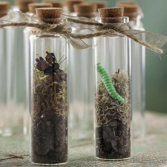 Pack of 48 Mini Clear Glass Bottles - Tiny Glass Jar Vials with Cork Stoppers for Wishing Bottles, Fairy Dust, Wedding Sand Message Bottles, Perfume Oil Bottles - (Size: 3-1/8