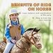 Qaba Ride on Horse, Riding Horse with Neighing Sound, Saddle, Ride on Animal for Kids Boys Girls 3-8 Years Old, Brown