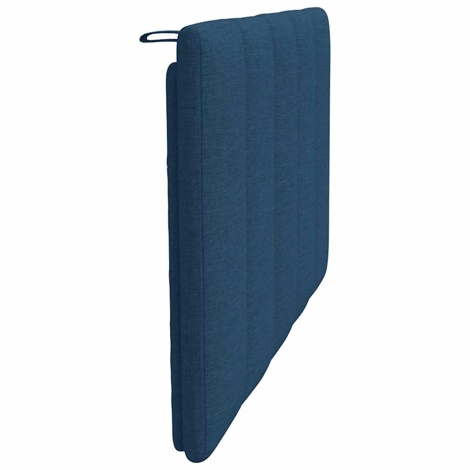 vidaXL Cabecero de Cama Acolchado Hanko Tela Azul 90 cm