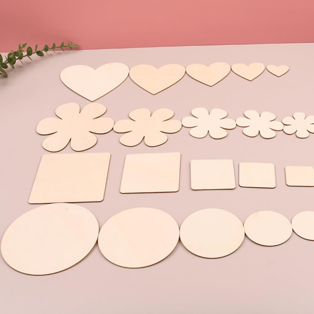 20 Stück Holzscheiben Unbehandelt Herz Natur Holzplättchen DIY Bastelholz zum Bemalen Beschriften Gravieren Brandmalerei Schnitzen Deko für Hochzeit Geschenkanhänger Handwerk Projekte,23cm