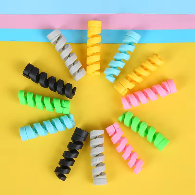 Spiral Cable Protectors (20 Pack) - Spring Wire Protectors for USB Charger & Data Cables (B0DC5FX9S1) Amazon Price History, Amazon Price Tracker