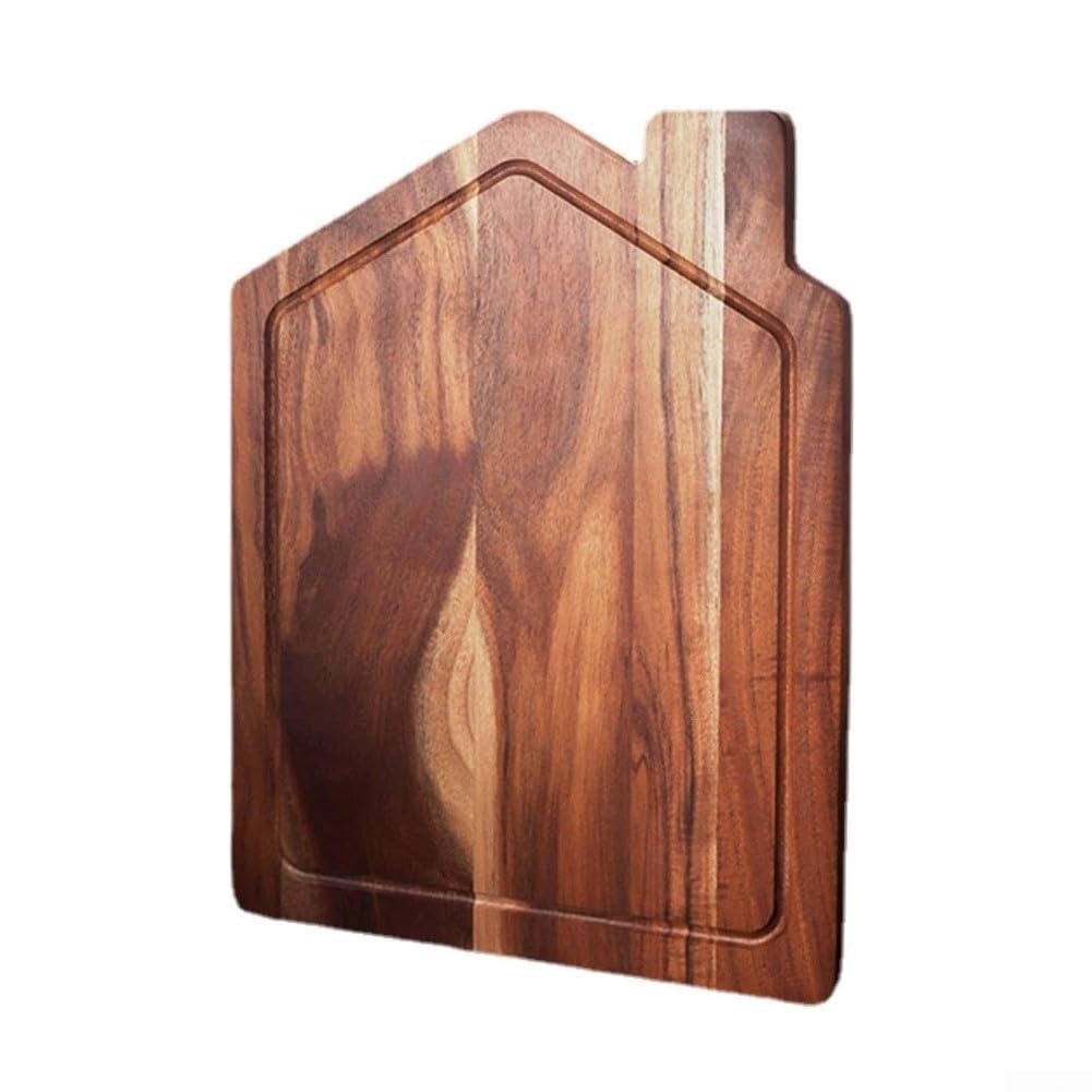 Tabla de Cortar para madera Acacia 36x28cm Reutilizable Tabla