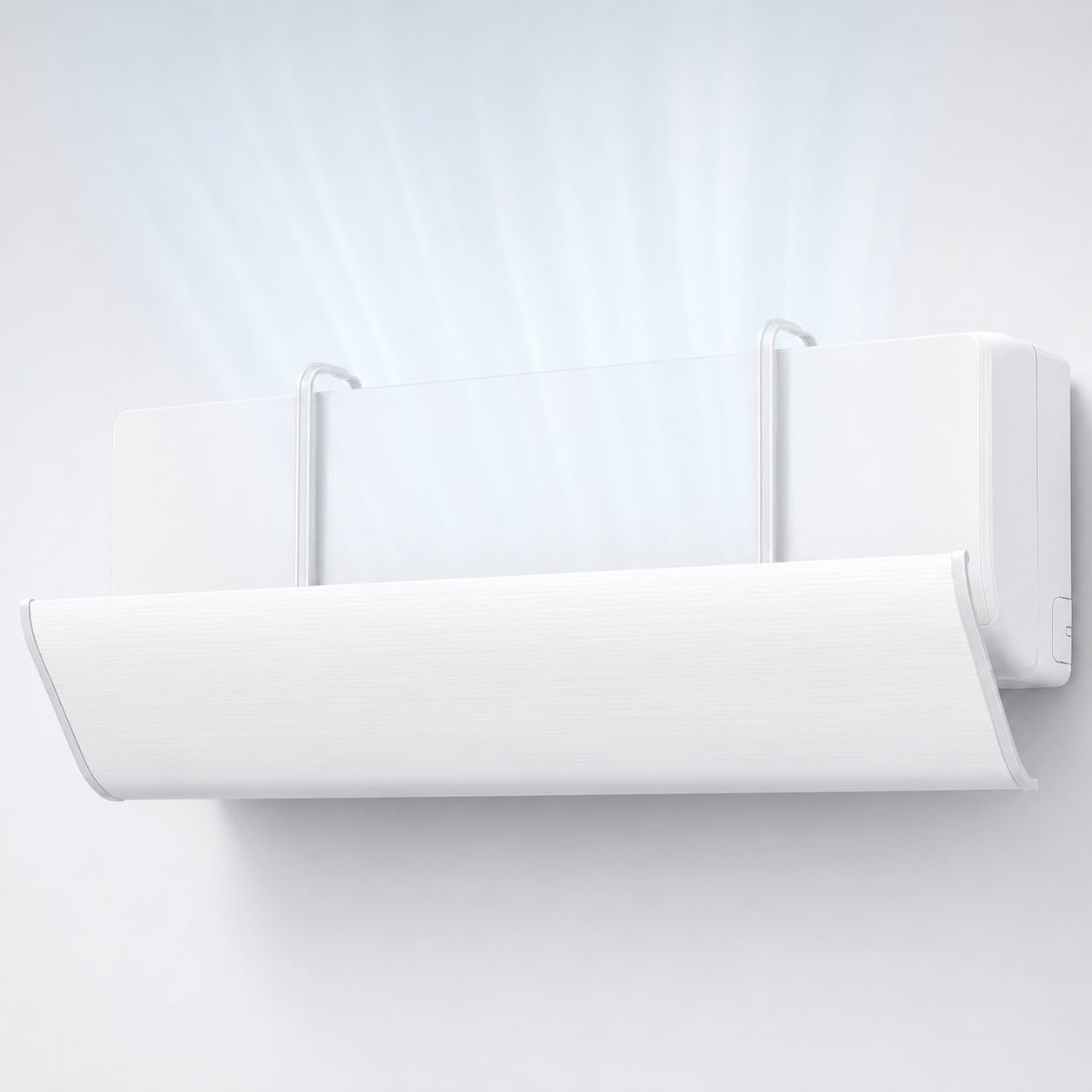 LUNAIZHUO Air Conditioner Deflector for Wall Split AC Units 180° Adjustable