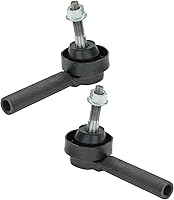 Vista 29 de TRQ Juego de barras de acoplamiento delanteras y exteriores de 2 piezas compatibles con Chevrolet Cruze Volt 2016-2019